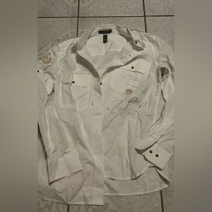 Ralph Lauren White Button Up